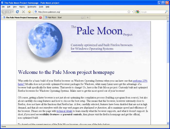 pale moon browser reviews